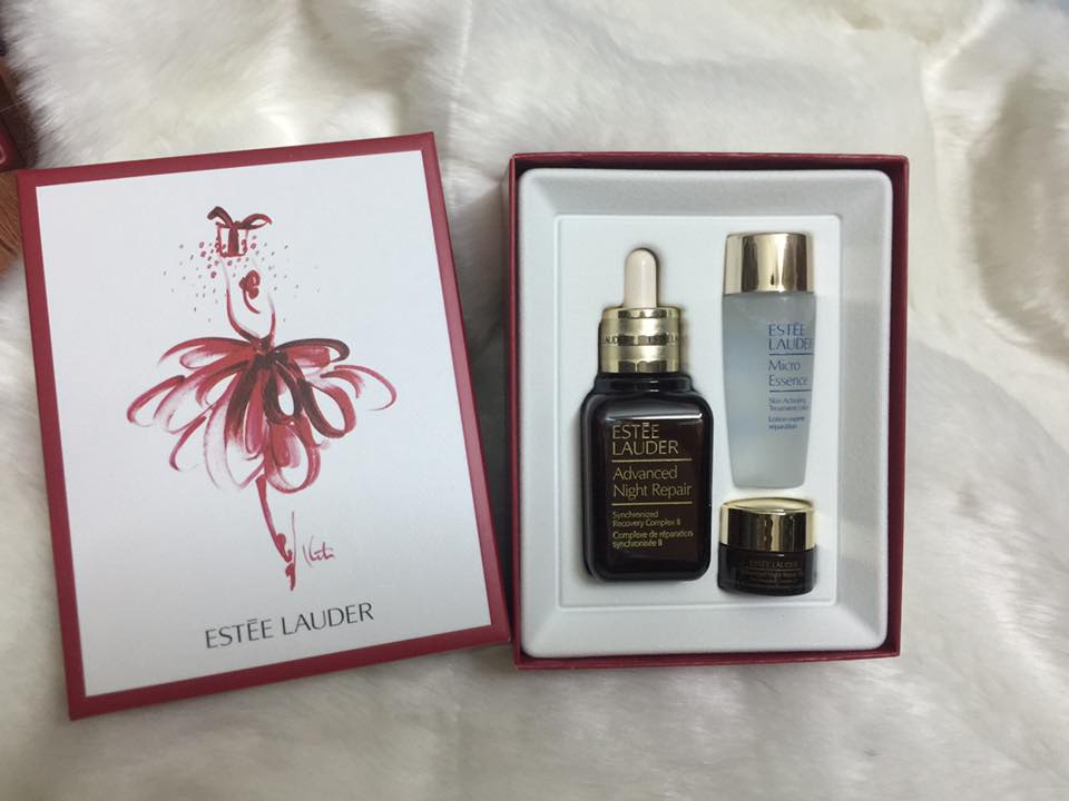 Set Dưỡng Da Estee Lauder Repair + Renew for Radiant, Youthful-Looking Skin Limited Edition